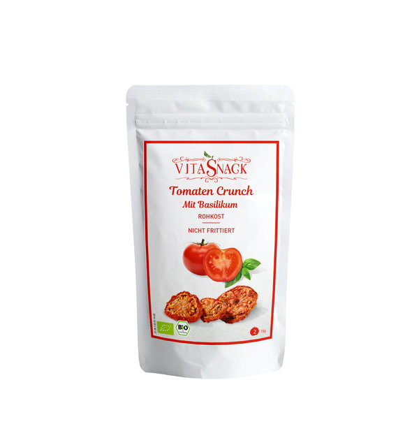 Vita Snack, Tomate-Crunch mit Basilikum